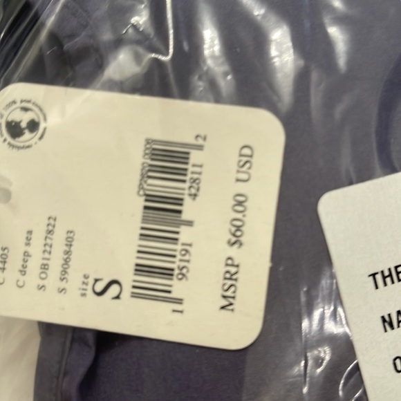 NWT Free People The Way Home Jogger Pants Size Small Deep Sea Blue - Picture 7 of 7